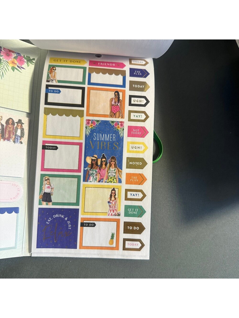 The Happy Planner Rongrong Accessory Book Stickers Notes - Picture 6 of 9
